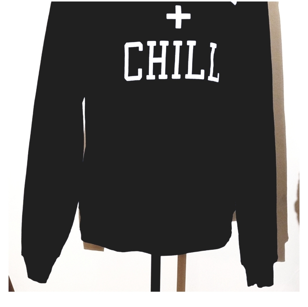Barry's Bootcamp'Barry's+Chill' Black Sweatshirt S - Picture 3 of 11